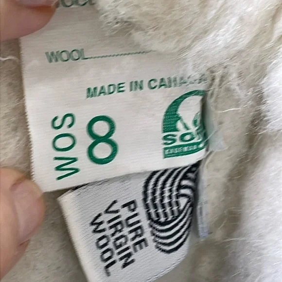 Vintage Sorel Caribou Wool Lined Rain Boots Lace Up Hiking Snow Work Boot Size 8 - Picture 9 of 16